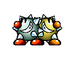 Tap-Tap The Red Nose and Tap-Tap the Golden - Super Mario World 2: Yoshi's Island