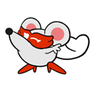 Ms. Mowz (Paper Mario-Style) - Paper Mario Customs