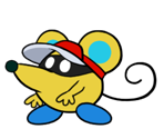 Mouser Shopkeep (Paper Mario-Style) - Paper Mario Customs