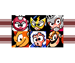 Mega Man 1 Select Screen - Mega Man Customs