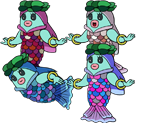 Lochladies (Paper Mario-Style) - Mario Customs