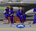 Guile Stage - Super Street Fighter II: The New Challengers