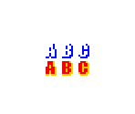 Font - Golden Axe