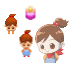 Child (Girl) - Harvest Moon: Island of Happiness