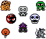 Enemy Characters - Bomberman MAX