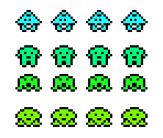 General Sprites - Space Invaders II