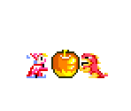 Battle Mode General Sprites - Mr. Do!