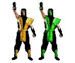 Scorpion and Reptile - Mortal Kombat