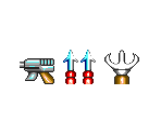 Items & Weapons - Pang / Buster Bros. / Pomping World