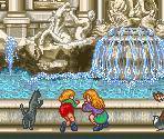 Trevi Fountain - Ranma ½ II: Anything-Goes Martial Arts (JPN)