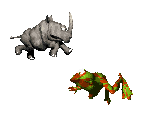Rambi, Winky, & Expresso (SNES-Style, Expanded) - Donkey Kong Customs