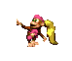 Dixie Kong (Donkey Kong SNES-Style, Expanded) - Donkey Kong Customs