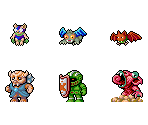 Enemies - Legend of Hero Tonma