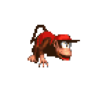 Diddy Kong (Donkey Kong SNES-Style, Expanded) - Donkey Kong Customs
