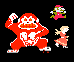 Characters and Obstacles - Crazy Kong