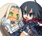 Almaz and Sapphire Skill "Captured Princess" - Disgaea 5 Complete