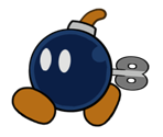 Bob-omb (Paper Mario-Style, Modern) - Mario Customs