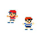 Ninten (Super Mario Maker-Style) - EarthBound Beginnings Customs