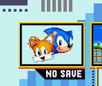 Save Select Menu - Sonic Chaos (Fan Game)