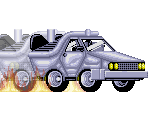 Delorean Time Machine (Sonic Genesis-Style) - Back to the Future Customs