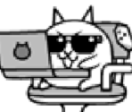 Nerd Cat - The Battle Cats