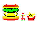 General Sprites - Hamburger (Burger Time)