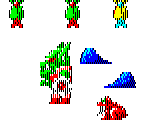 Area 2 Enemies - Zeliard