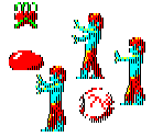 Area 5 Enemies - Zeliard