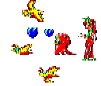 Area 6 Enemies - Zeliard