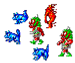 Area 7 Enemies - Zeliard