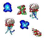 Area 8 Enemies - Zeliard