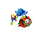 Crash Bandicoot (Underwater) - Crash Bandicoot: The Huge Adventure