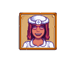 Maru (Nurse, White Cross) - Stardew Valley