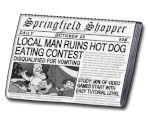 Loading Screen Newspapers - The Simpsons Hit & Run
