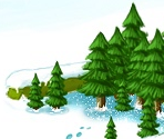 Backgrounds - UPIXO in Action: Mission in Snowdriftland
