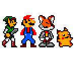 Playable Characters - Master Smash Bros (Hack)