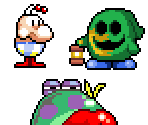 Yoshi's Island Enemies (2) - Yoshi Customs