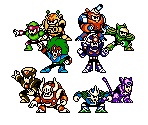 Stardroids (NES-Style) - Mega Man Customs