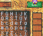 Name Menu - Yu-Gi-Oh!: Reshef of Destruction