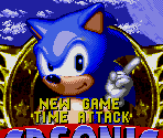 Title Screen - Sonic the Hedgehog CD (Prototype)