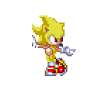 Super Sonic (Sonic 3-Style, Expanded) - Sonic the Hedgehog Customs