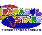Title Screen - Parasol Stars - Rainbow Islands II: The Story of Bubble Bubble 3 (PAL)