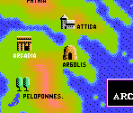World Map & Text - The Battle of Olympus