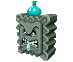 Sniffle Thwomp - Mario & Luigi: Bowser's Inside Story + Bowser Jr.'s Journey