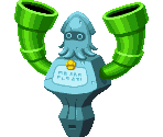 Sea Pipe Statue - Mario & Luigi: Bowser's Inside Story + Bowser Jr.'s Journey