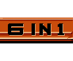 Game Select Screen - 6 in 1 (Bootleg)
