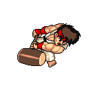 Ryu (Attract Mode) - Ken Sei Mogura: Street Fighter II