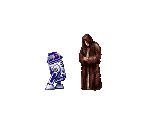 Obi-Wan Kenobi and R2-D2 - Super Star Wars