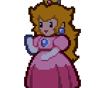 Peach (Dark) - Paper Mario