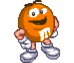 Orange - M&M's: Break 'Em